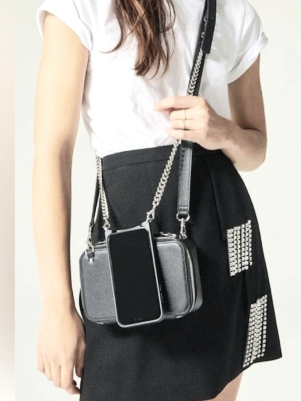 Bandolier Cameron Carry All Bag - Genuine Black Leather